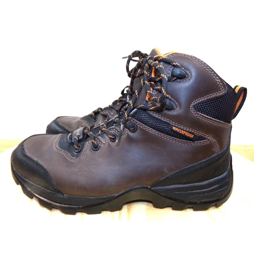 Harley Davidson Benham Boots D93582 Mens Brown Size 7 Waterproof‎ Leather